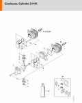 Stihl HS 45 2-MIX Hedgetrimmers HS 45 2-MIX Spare Parts